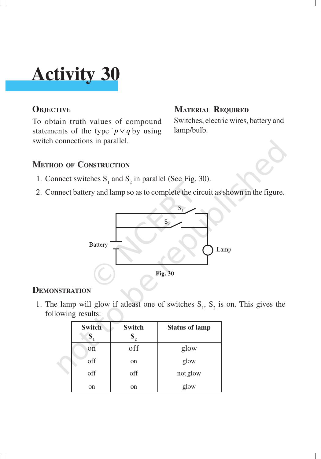 NCERT Laboratory Manuals for Class XI Mathematics - Activities (21 to 33) - Page 25