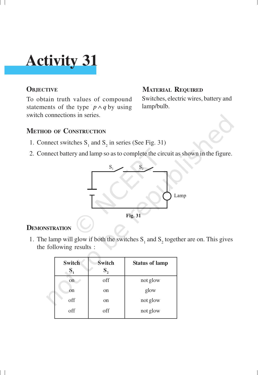 NCERT Laboratory Manuals for Class XI Mathematics - Activities (21 to 33) - Page 27