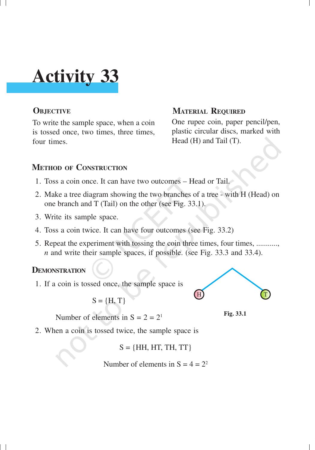 NCERT Laboratory Manuals for Class XI Mathematics - Activities (21 to 33) - Page 31