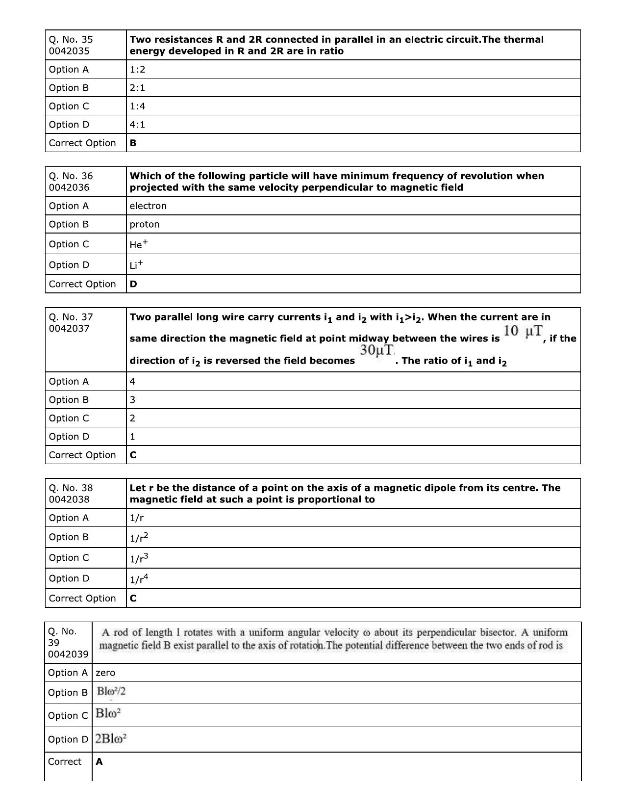 RUHS Pharmacy (BD) 2023 Question Papers with Answer Key - Page 8