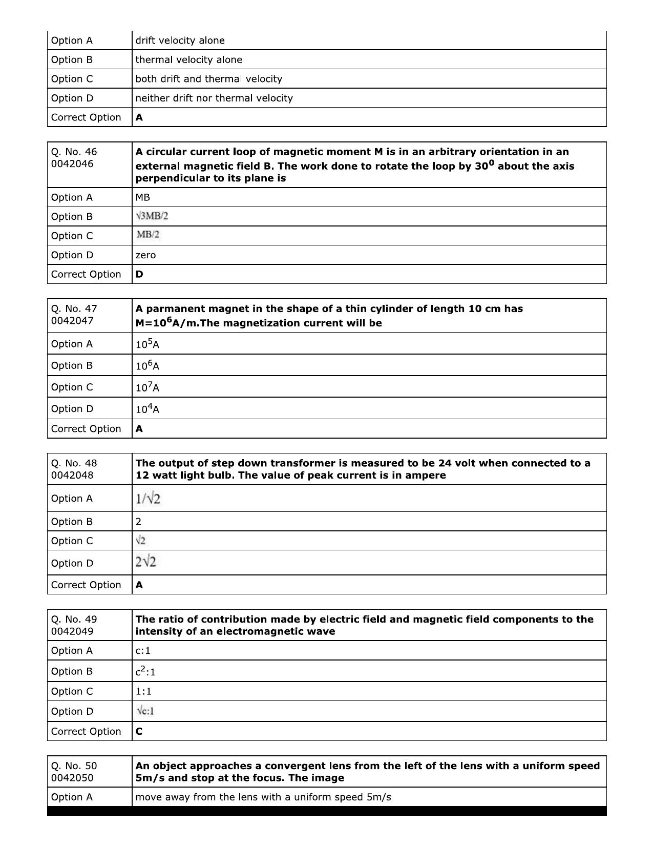 RUHS Pharmacy (BD) 2023 Question Papers with Answer Key - Page 10