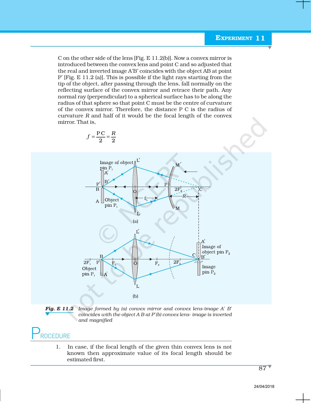 NCERT Laboratory Manuals for Class XII Physics - Experiment 11 to 13 - Page 2