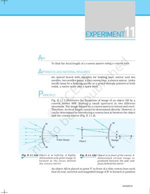 NCERT Laboratory Manuals for Class XII Physics - Experiment 11 to 13