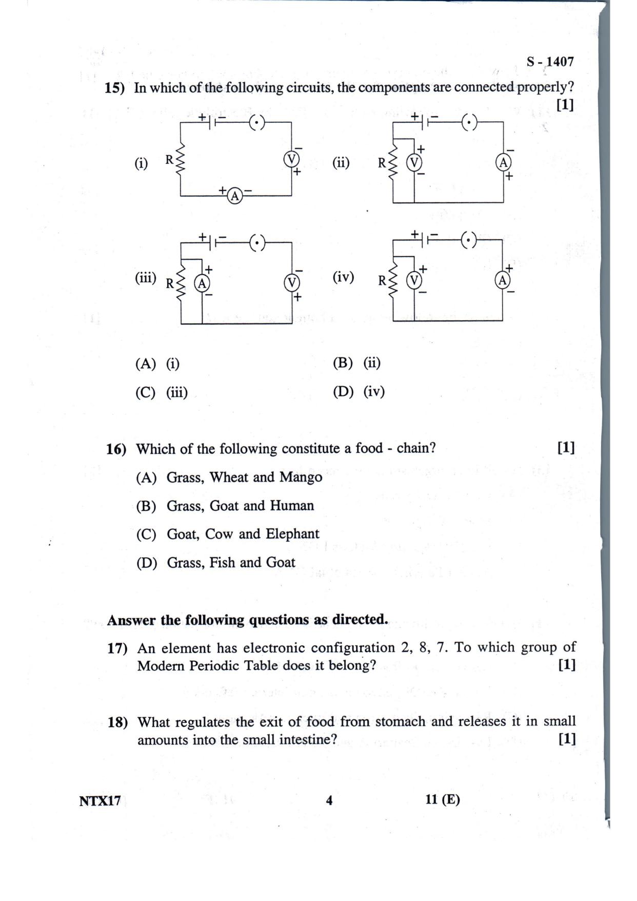 Gujarat Board Class 10th Social Science Eng. Med. July 2022 Question Paper - Page 4