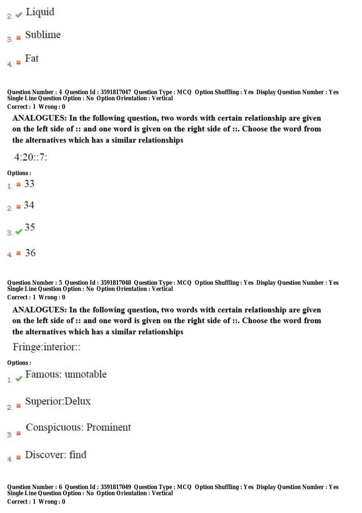 TS CPGET 2018 Integrated M.B.A(5yrs.) Question Paper with Answer Key - Page 3