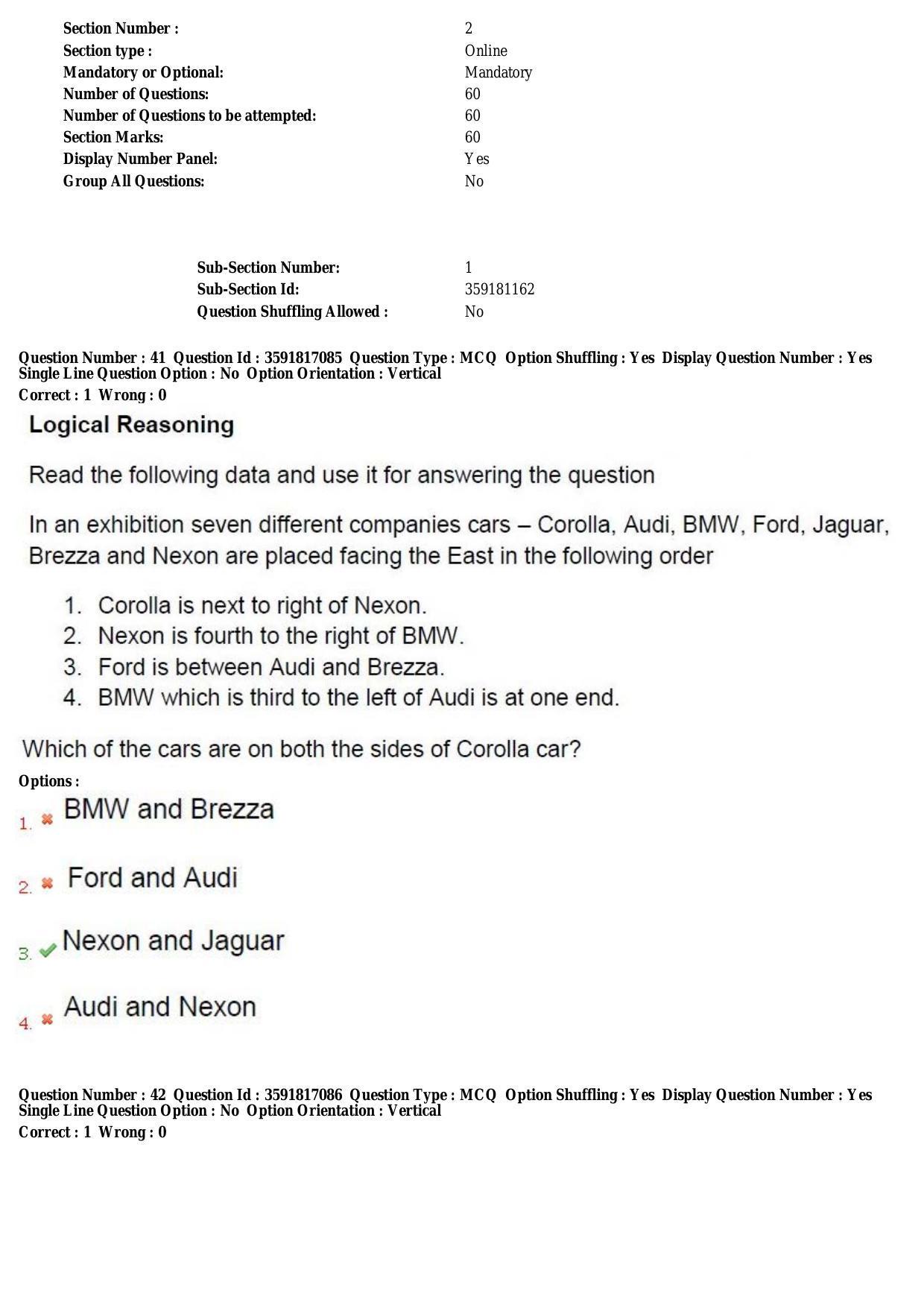 TS CPGET 2018 Integrated M.B.A(5yrs.) Question Paper with Answer Key - Page 19