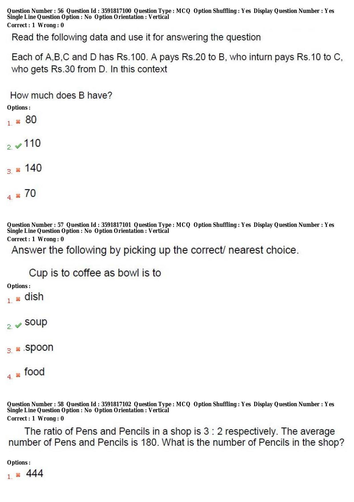 TS CPGET 2018 Integrated M.B.A(5yrs.) Question Paper with Answer Key - Page 27