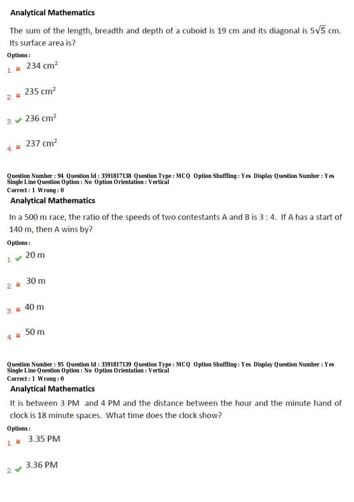 TS CPGET 2018 Integrated M.B.A(5yrs.) Question Paper with Answer Key - Page 43