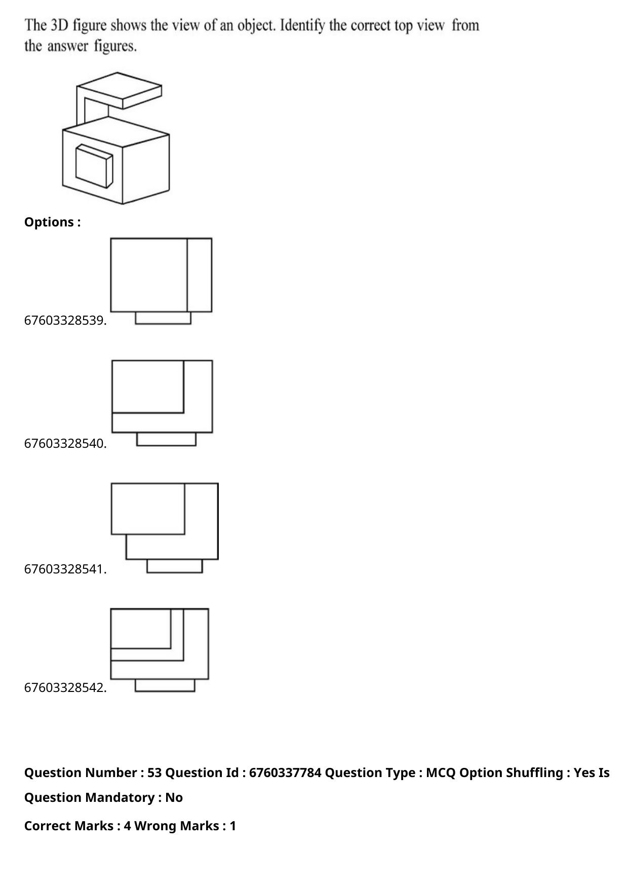 JEE Mains 2021: B PLANNING AND B ARCH (Shift 2) 09-09-2021 Question Paper - Page 95