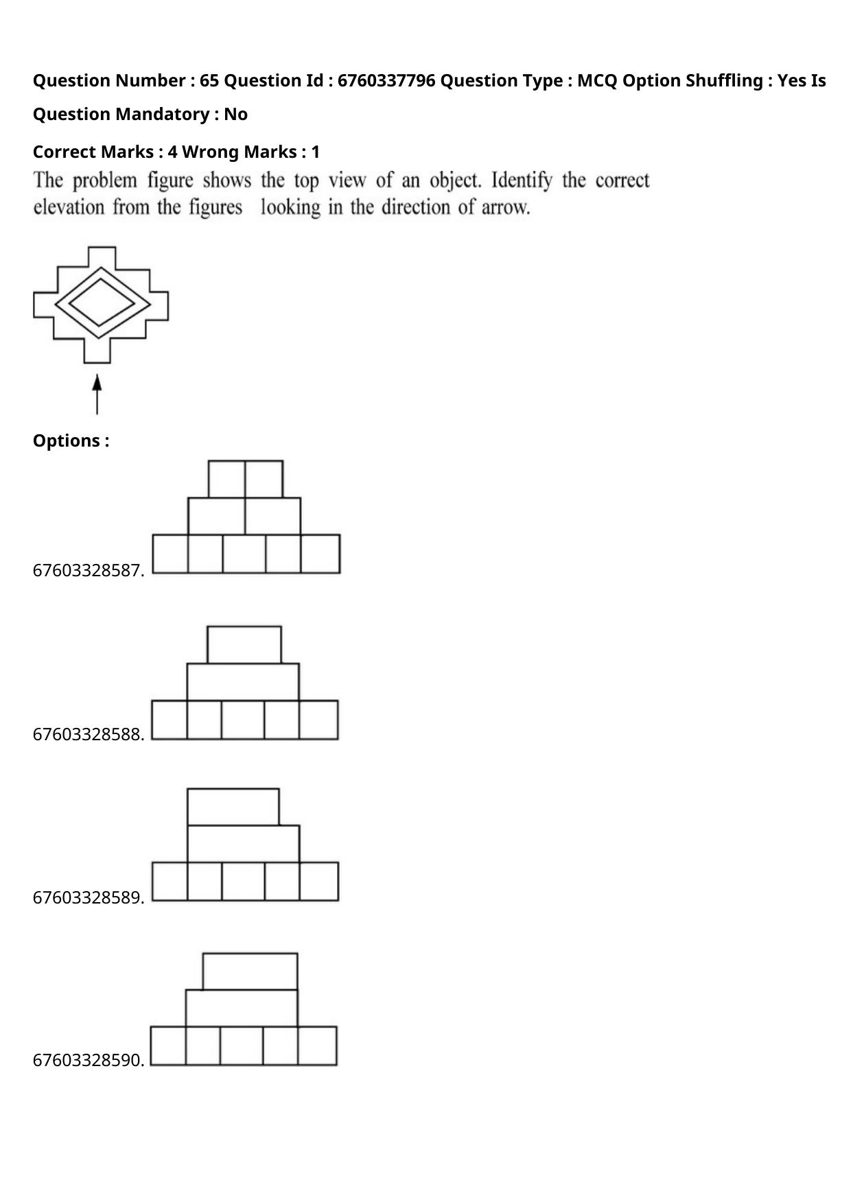 JEE Mains 2021: B PLANNING AND B ARCH (Shift 2) 09-09-2021 Question Paper - Page 128