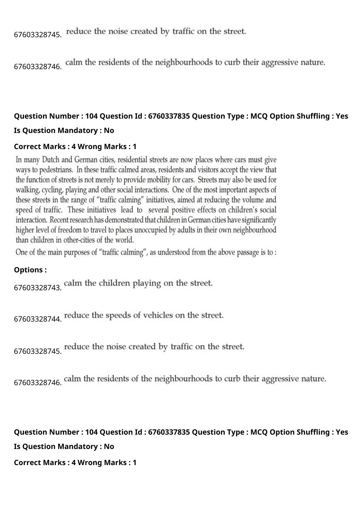 JEE Mains 2021: B PLANNING AND B ARCH (Shift 2) 09-09-2021 Question Paper - Page 199