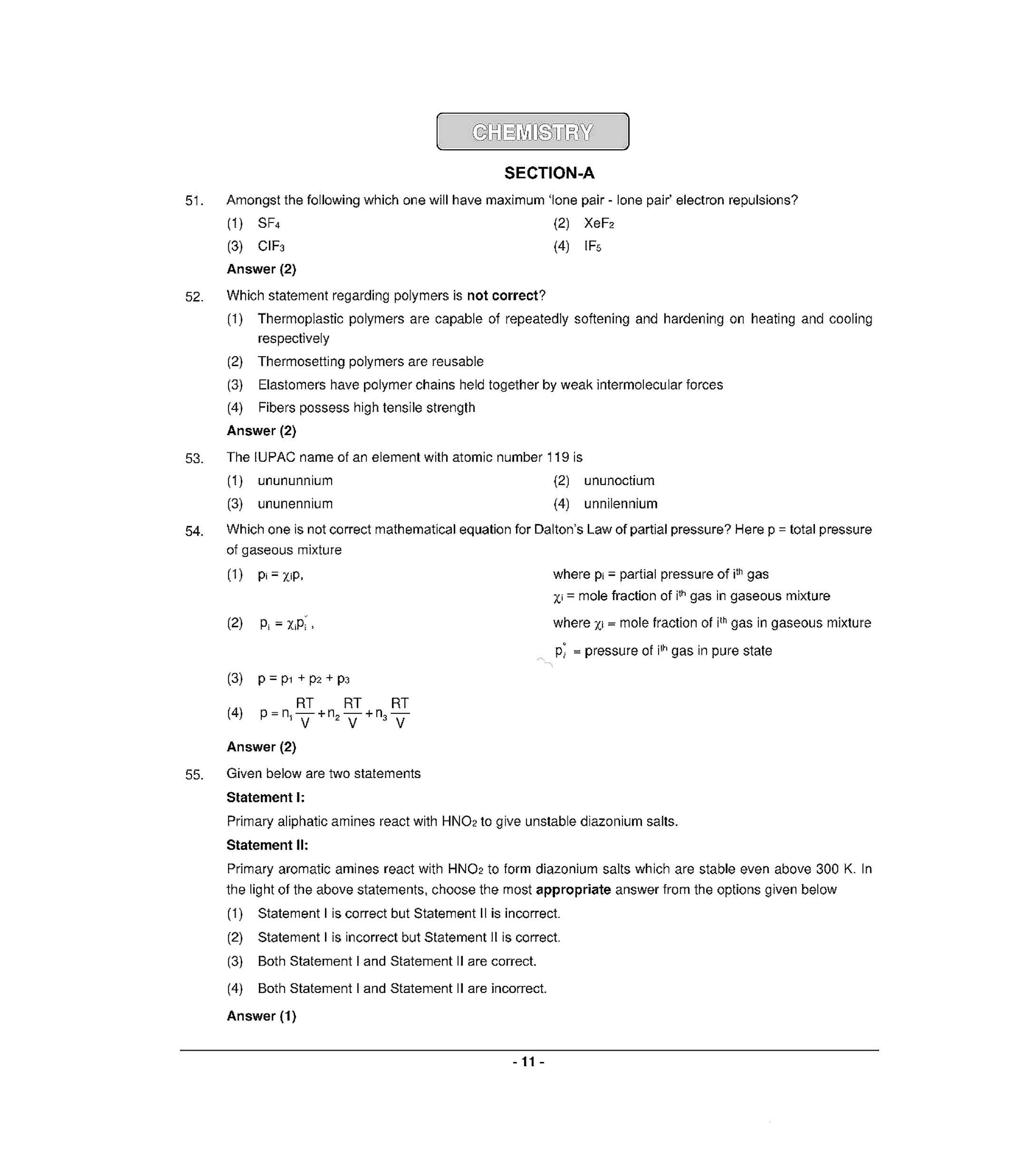 NEET S1 2021 Question Paper - Page 10