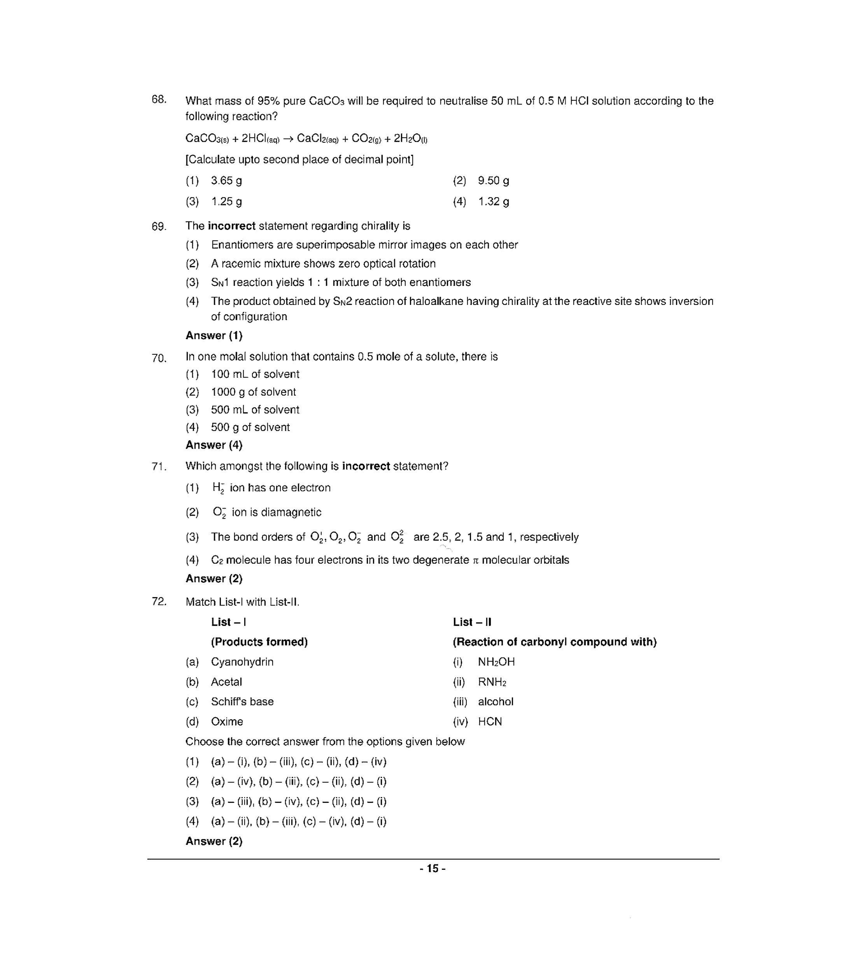 NEET S1 2021 Question Paper - Page 14
