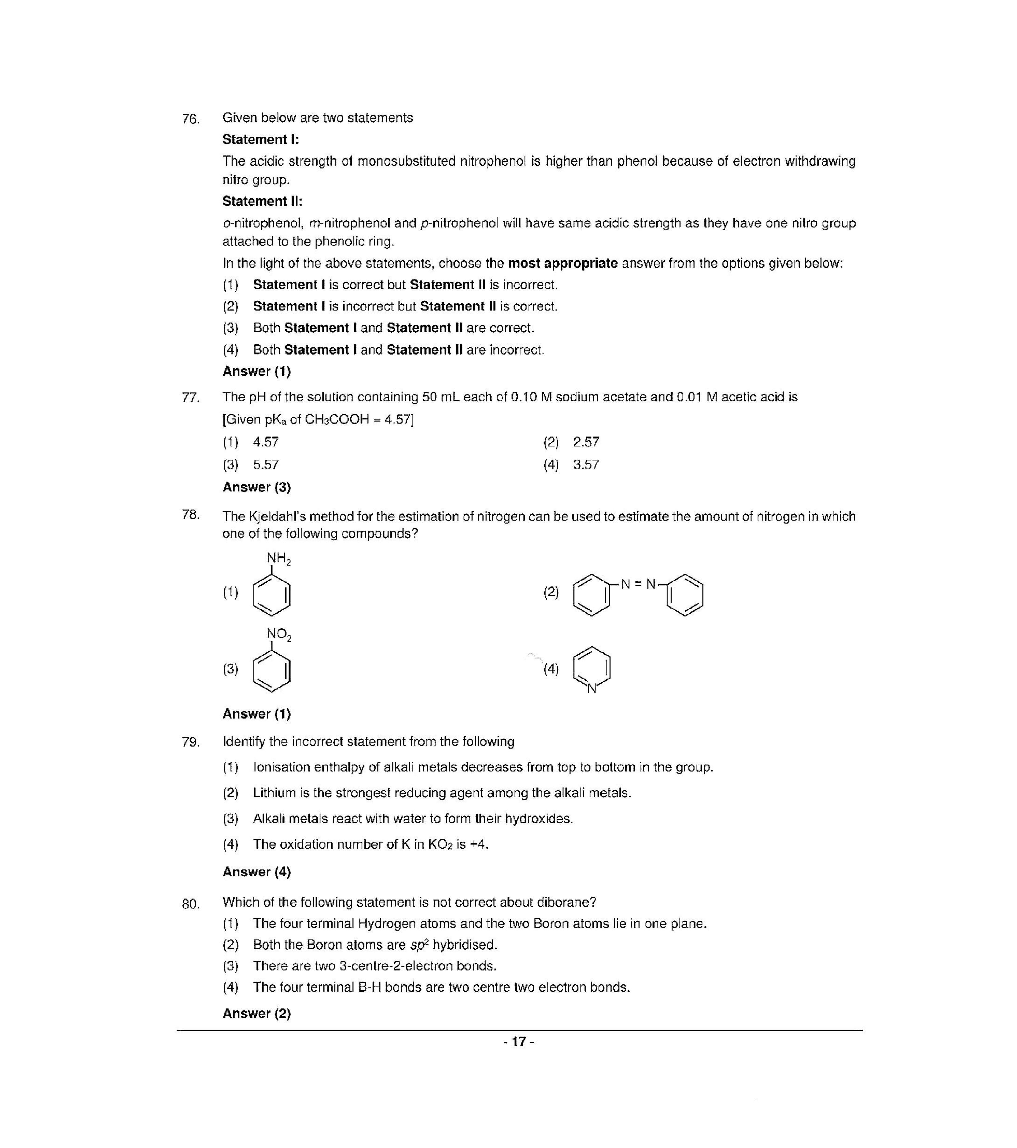 NEET S1 2021 Question Paper - Page 16