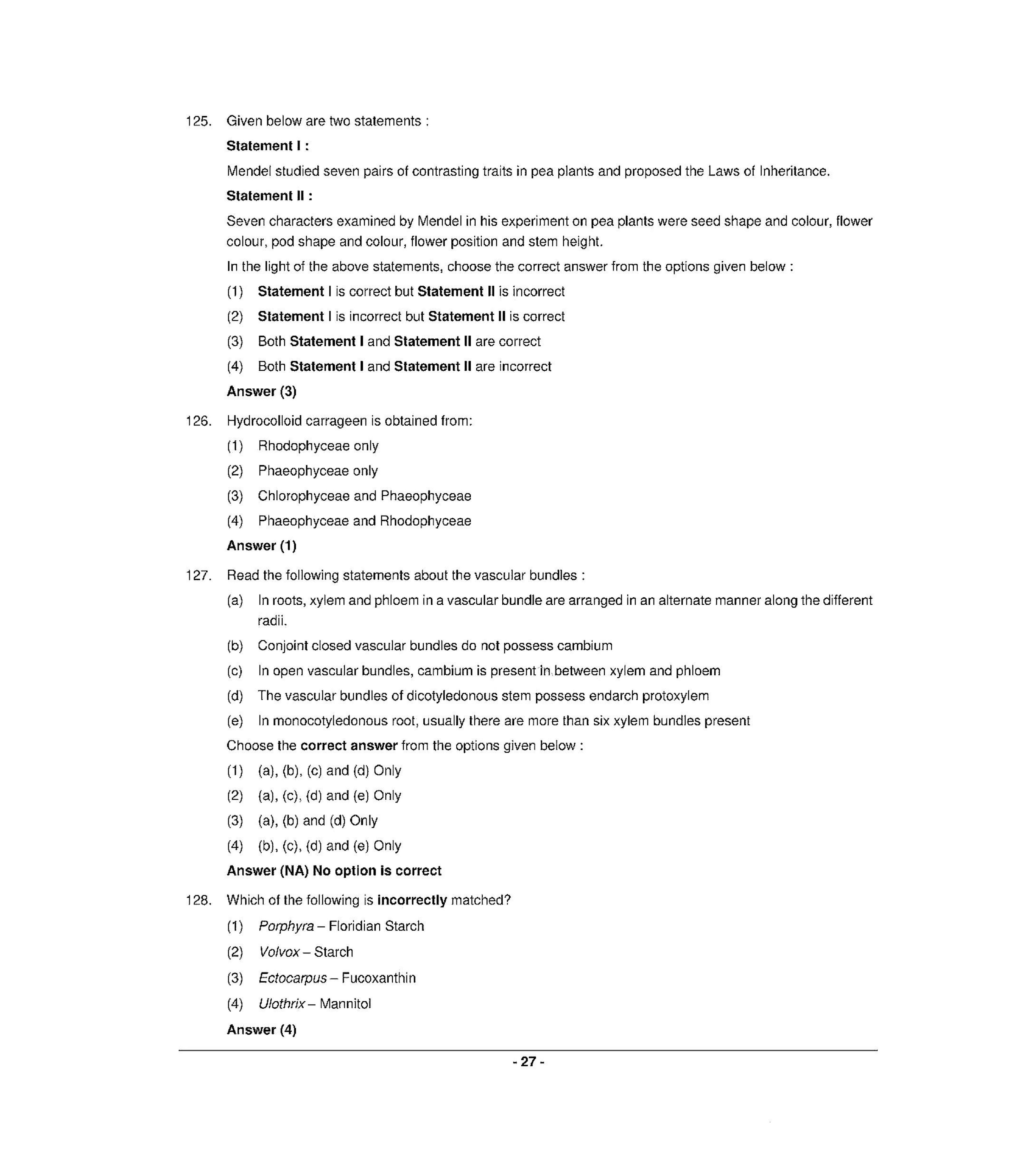 NEET S1 2021 Question Paper - Page 26