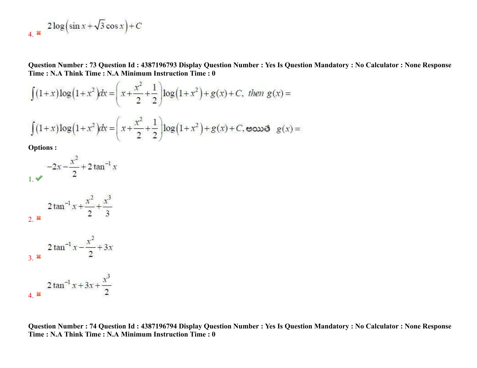 AP EAPCET 2022 - 08th July 2022 - ENGINEERING Question Paper With Preliminary Keys Shift 1 - Page 53