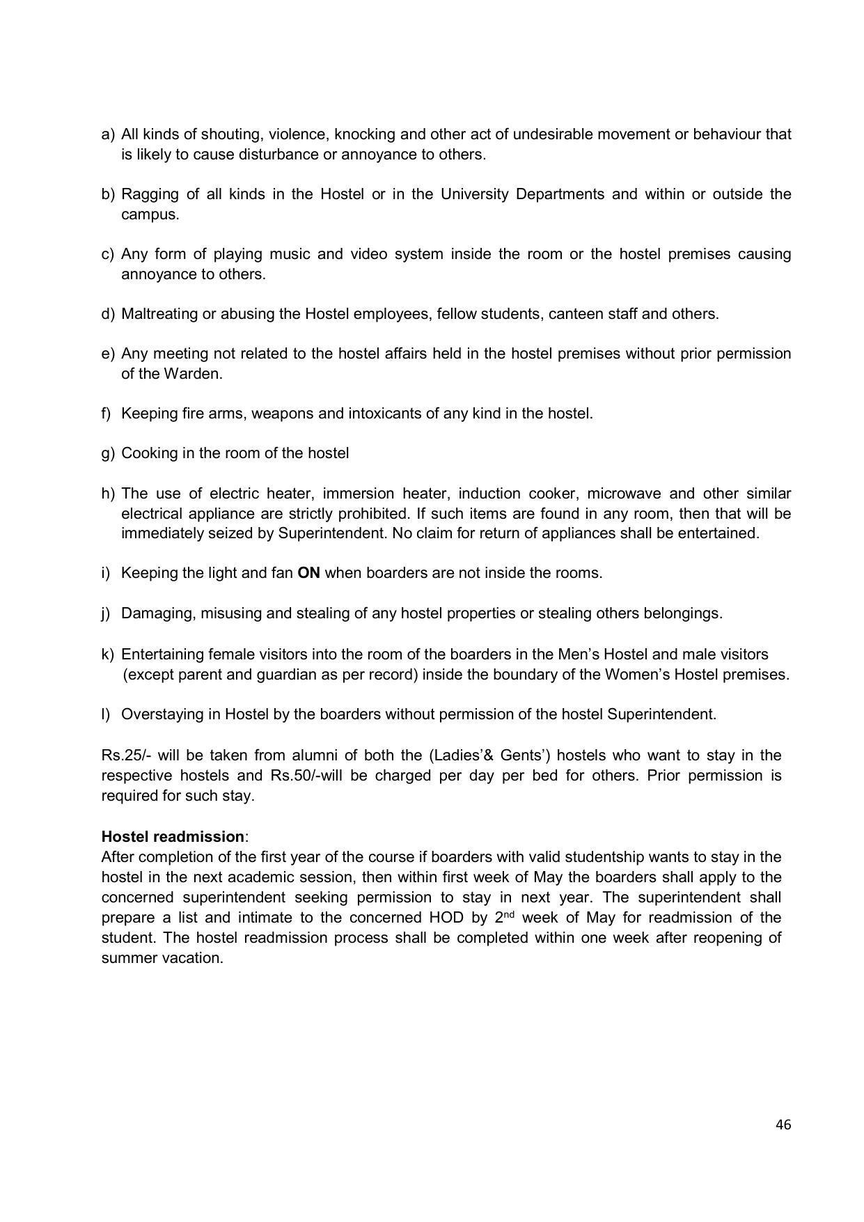 Fakir Mohan University, Balasore PG Prospectus-2020-21 - Page 46