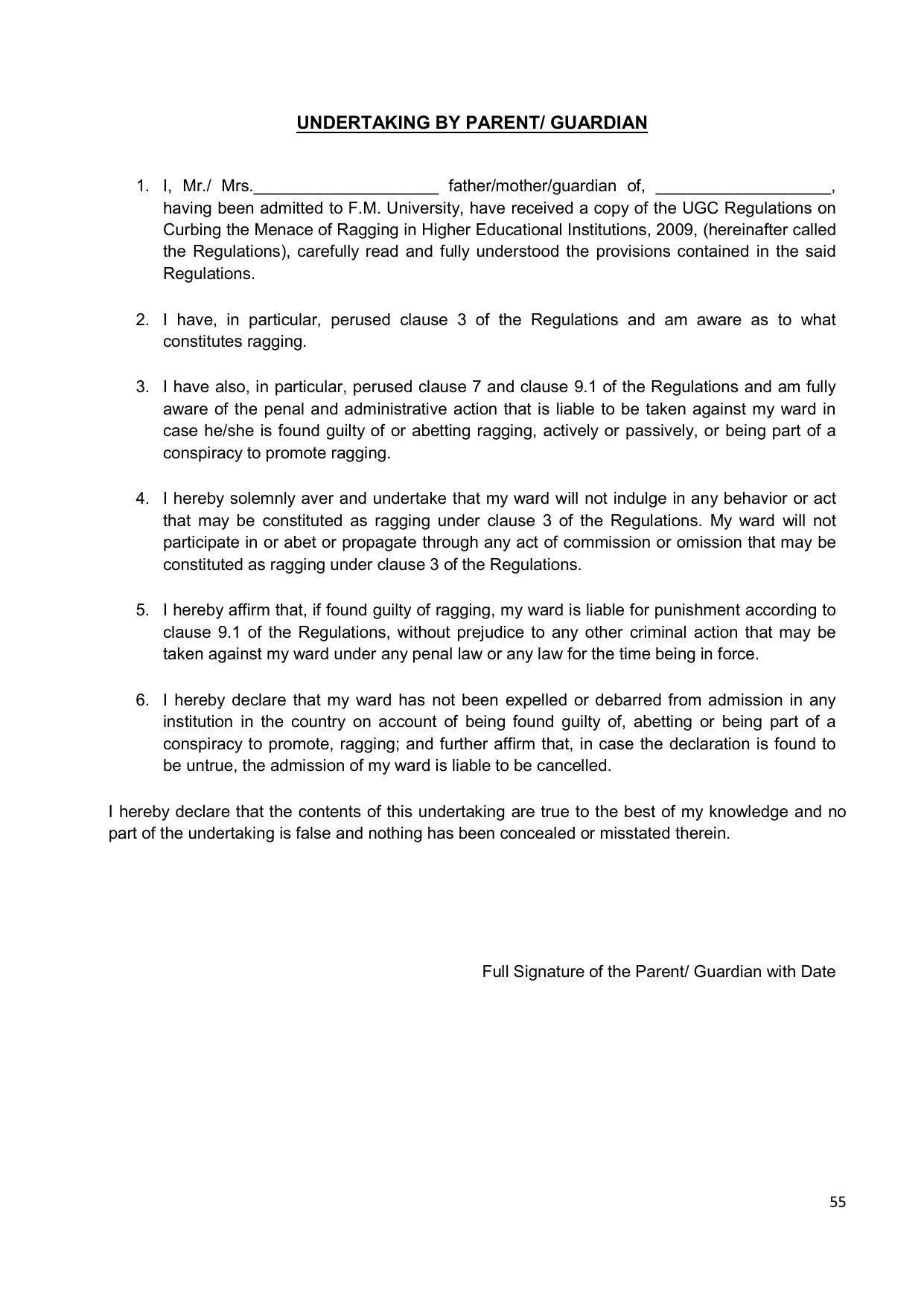 Fakir Mohan University, Balasore PG Prospectus-2020-21 - Page 55