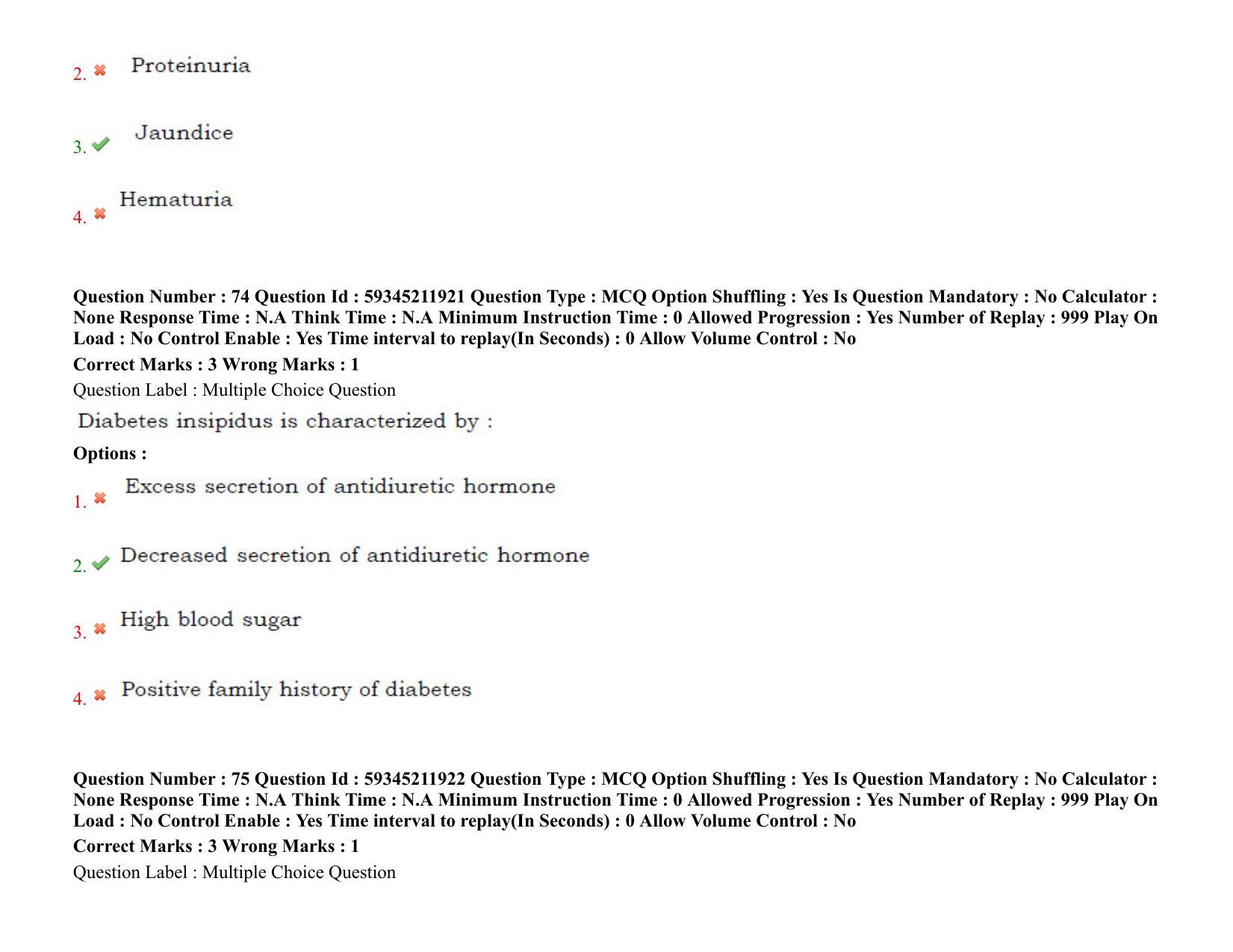 BHU RET Nephrology 2021 Question Pape - Page 55