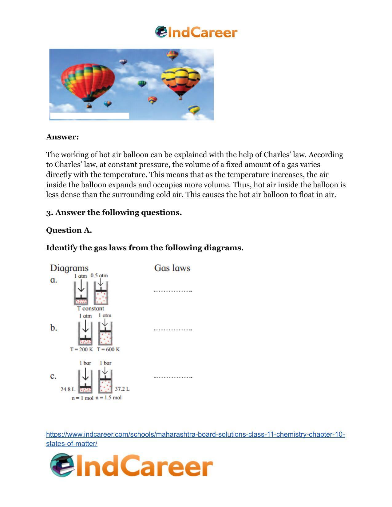 Maharashtra Board Solutions Class 11-Chemistry: Chapter 10- States of Matter - Page 10