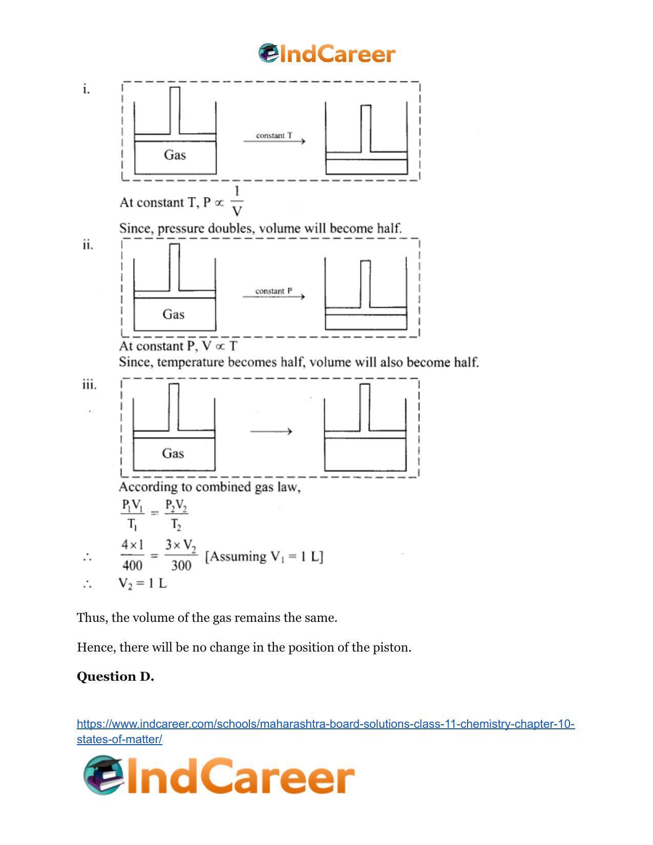 Maharashtra Board Solutions Class 11-Chemistry: Chapter 10- States of Matter - Page 12