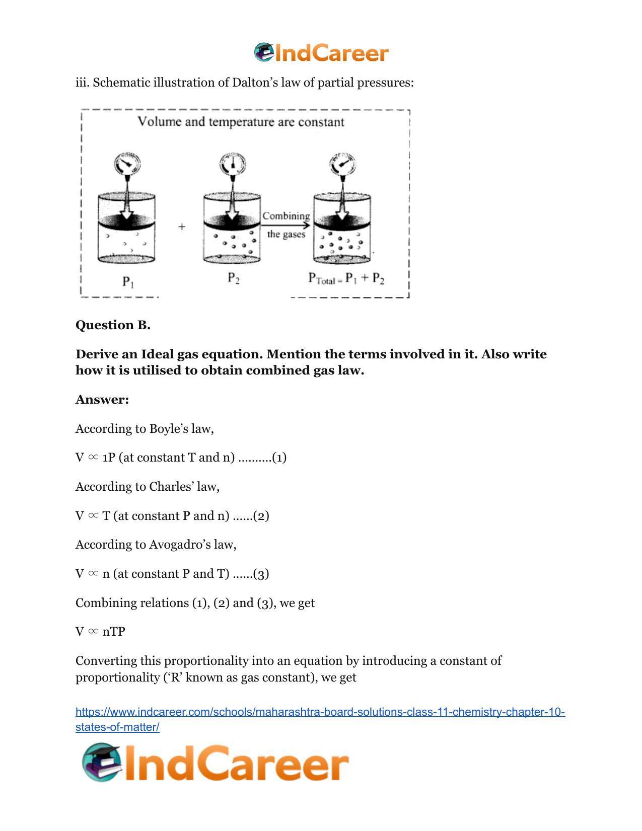 Maharashtra Board Solutions Class 11-Chemistry: Chapter 10- States of Matter - Page 18