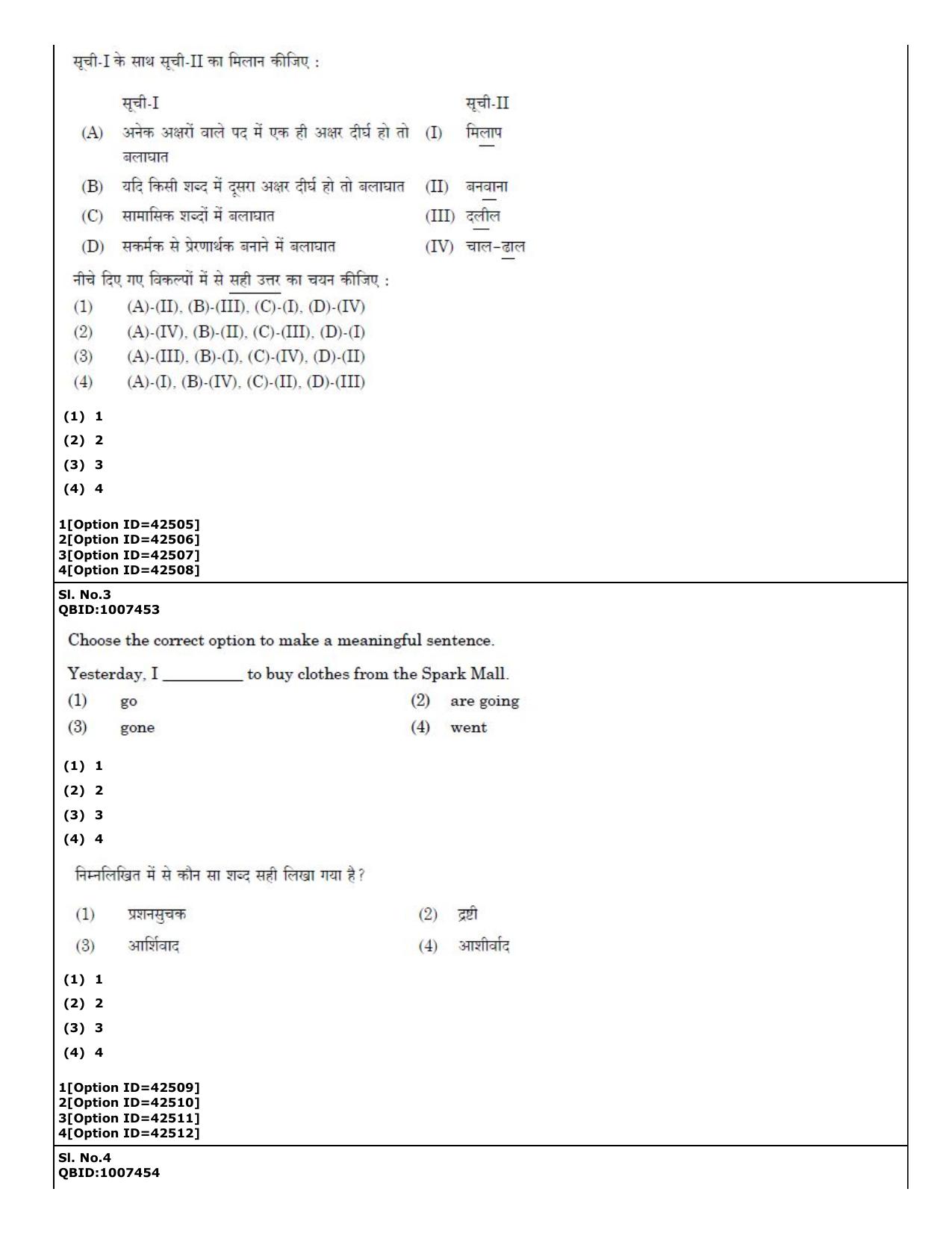 CUET (PG) 2022: PGQP-31 Food Science and Technology (11-09-2022) Question Paper - Page 2