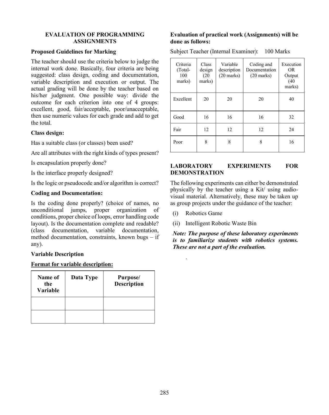 ICSE Robotics & AI Syllabus 2026 - Page 5