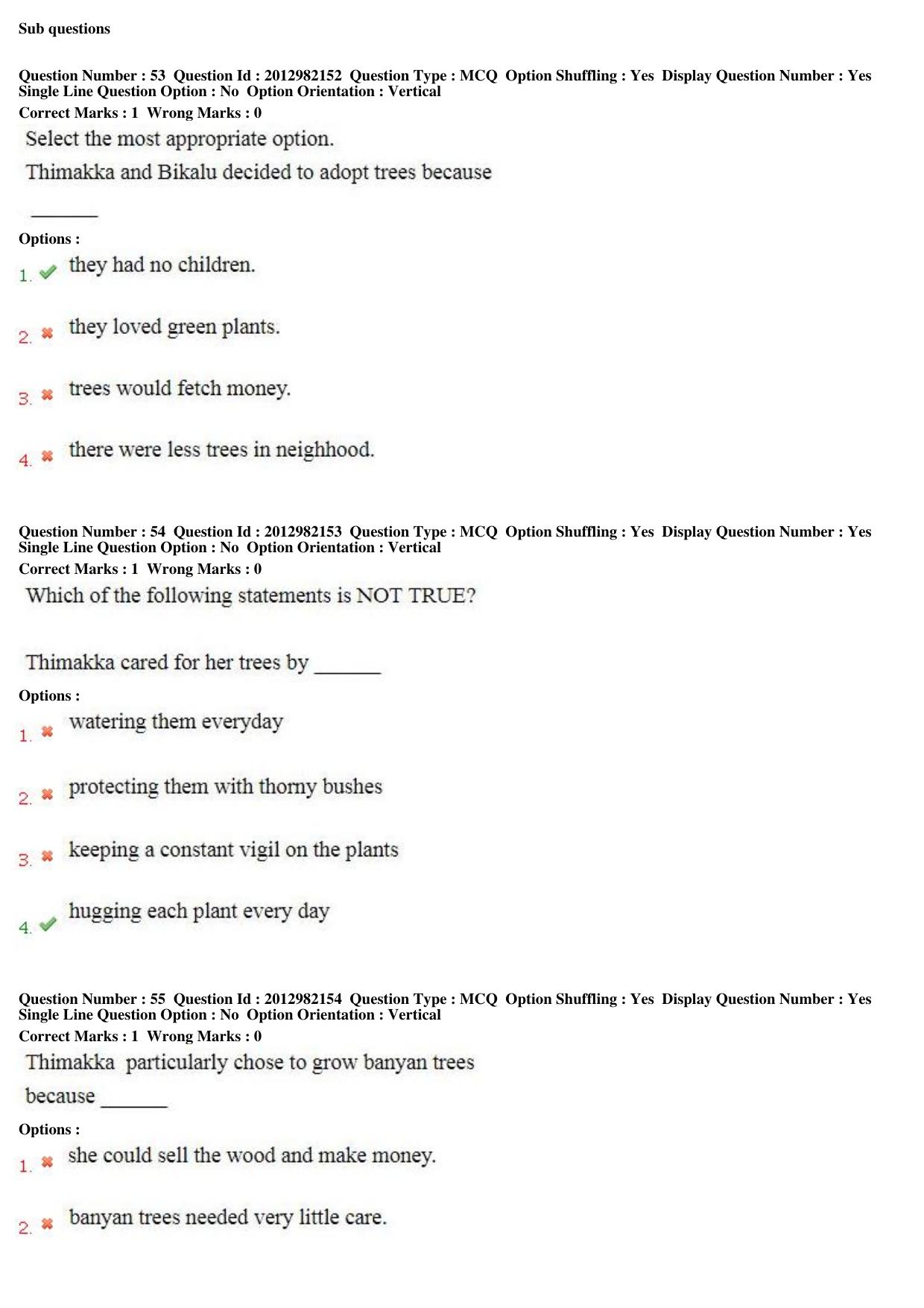 MP CPCT 27th April 2019 CPCT Question Paper Shift 1 - Page 37
