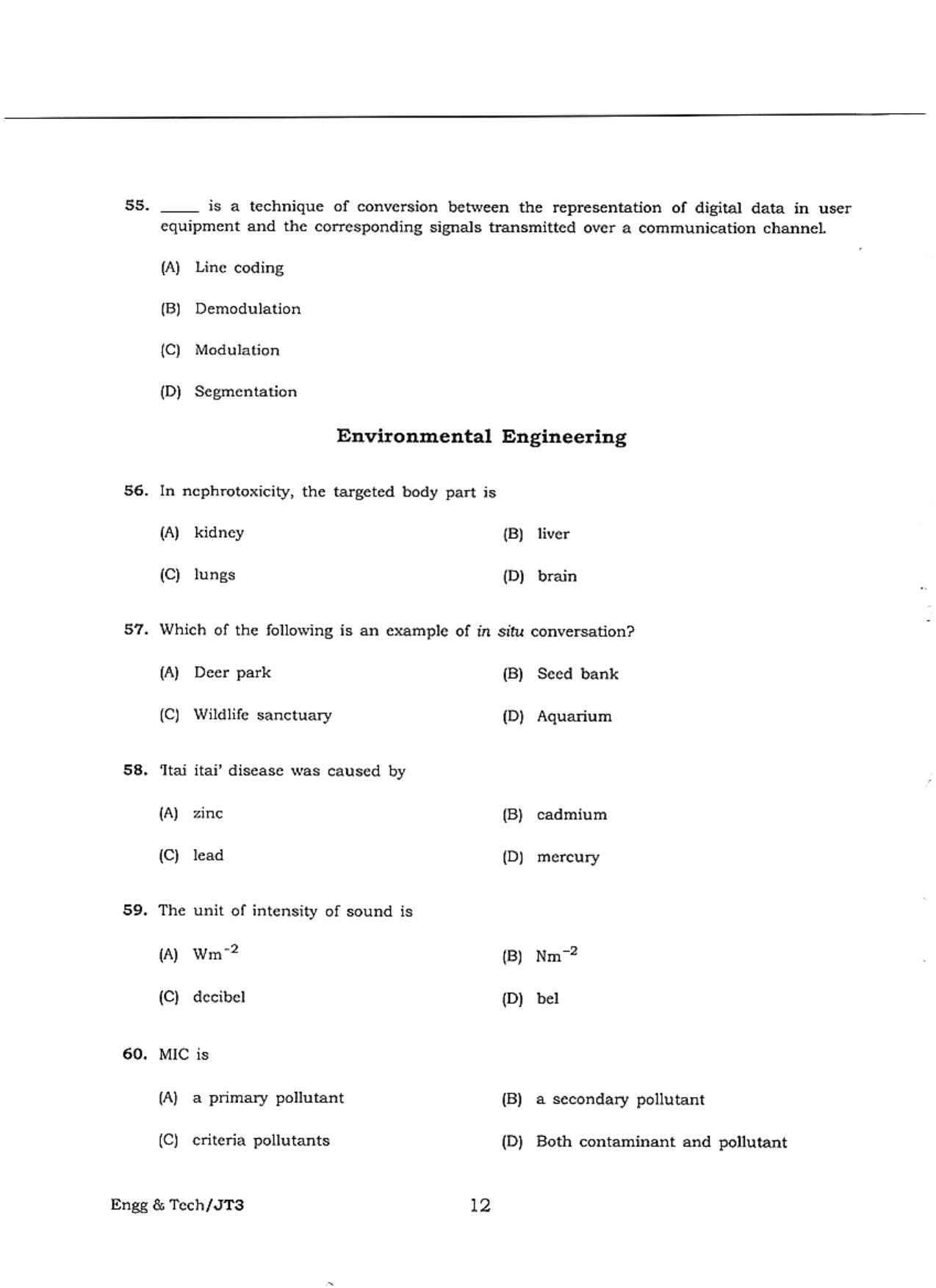 WBJEE JELET 2018 ( Engg. & Tech. ) - Page 12