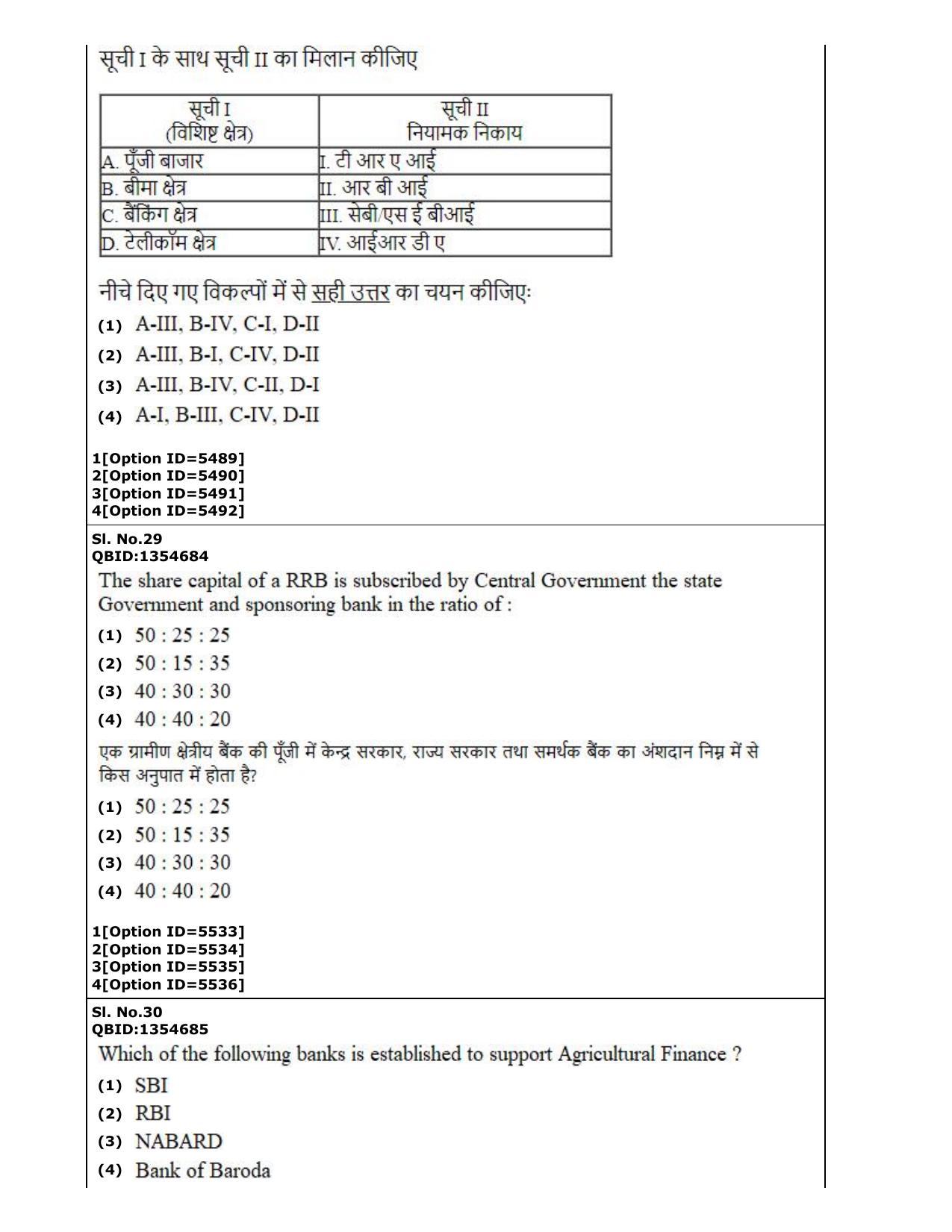 CUET (PG) 2022: PGQP-37 Commerce (2-09-2022) Question Paper - Page 18