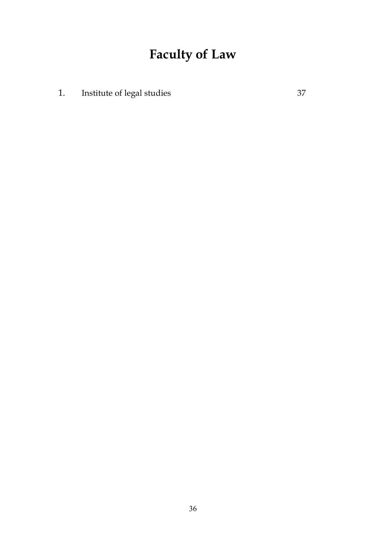 Chaudhary Charan Singh University: Meerut University, Meerut Information Brochure 2021-22 - Page 36