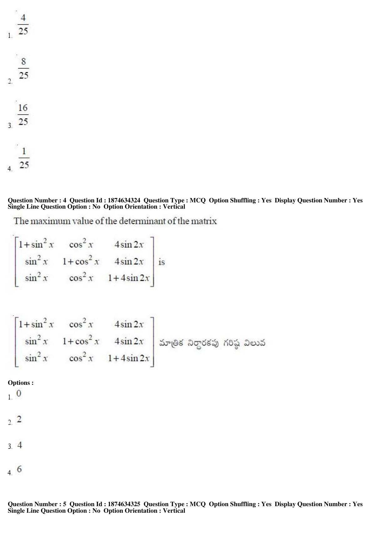 TS EAMCET 2019 Engineering Question Paper with Key (22 April 2019 Forenoon) - Page 3