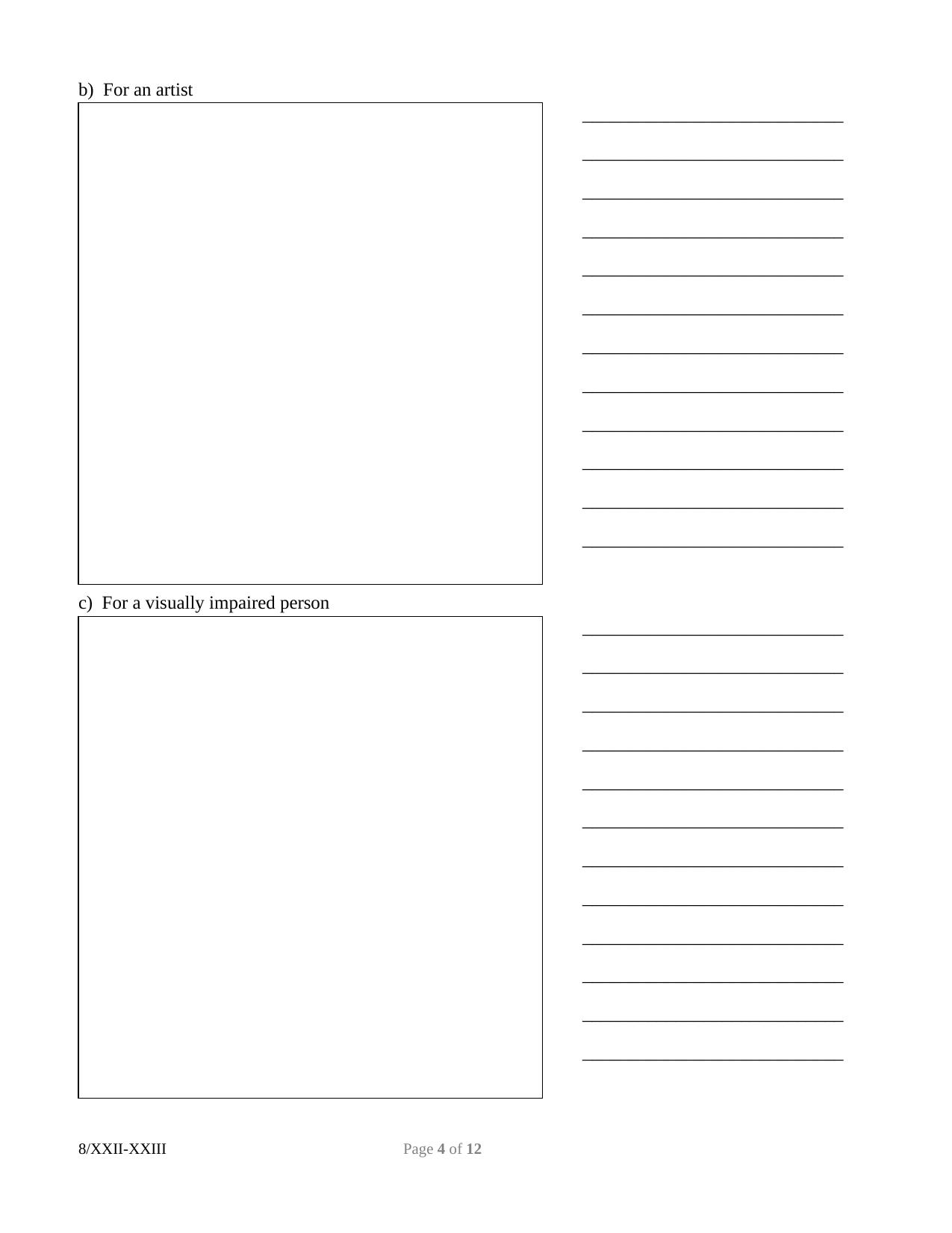 NID DAT Sample Papers - B.Des - Page 14