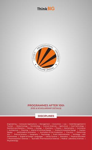 Lovely Professional University, Jalandhar After 10th Brochure 2022