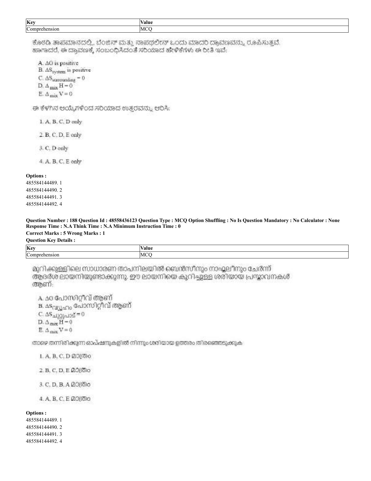 CUET 2023 Domestic Shift 2 Question Papers - 22 June 2023 - Page 344