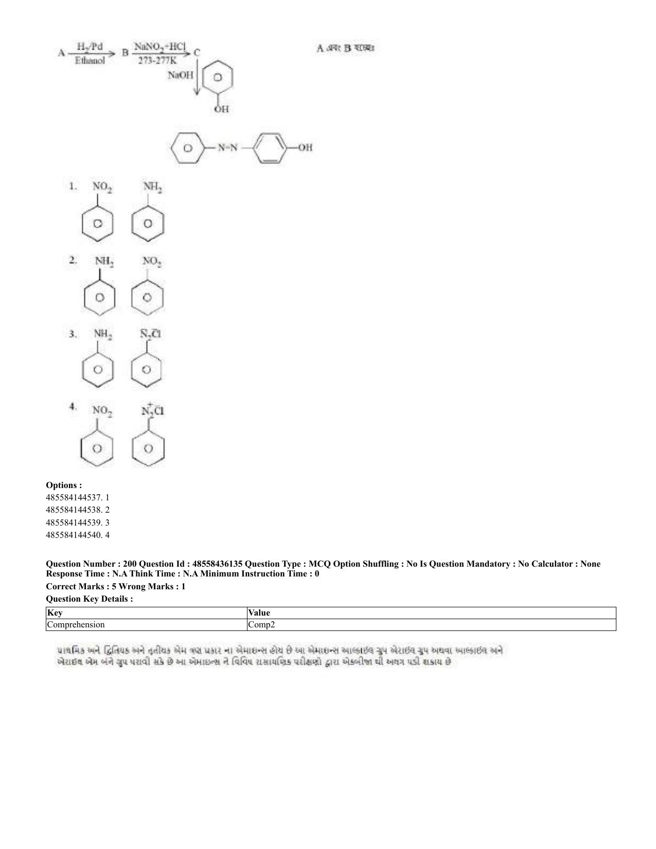 CUET 2023 Domestic Shift 2 Question Papers - 22 June 2023 - Page 431