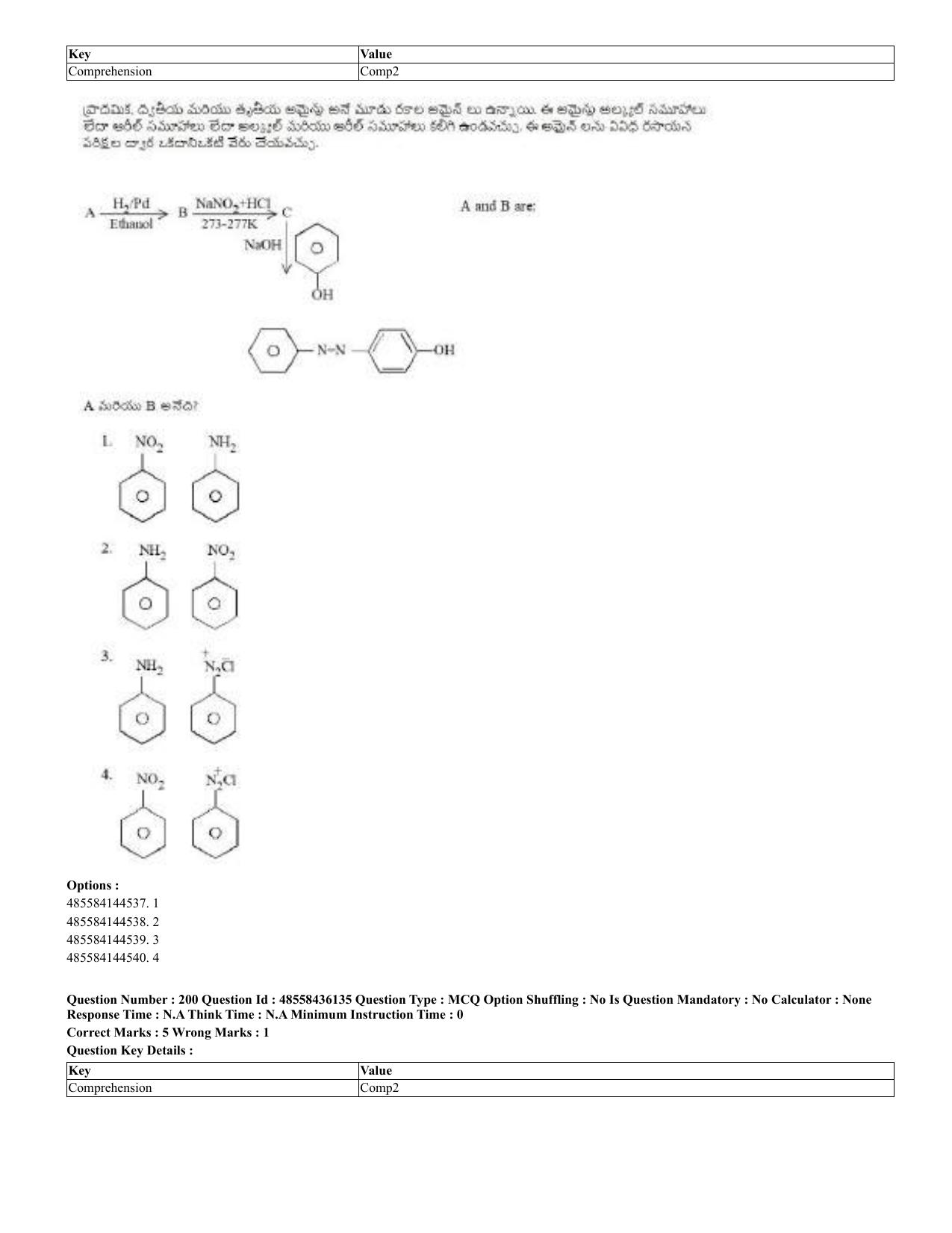 CUET 2023 Domestic Shift 2 Question Papers - 22 June 2023 - Page 439