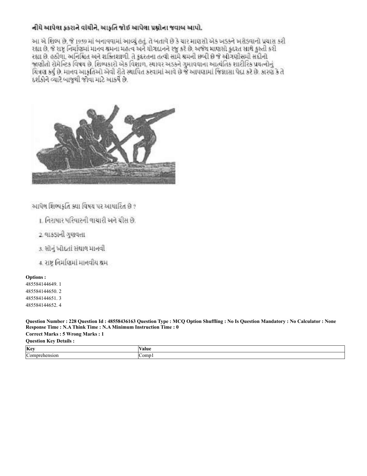 CUET 2023 Domestic Shift 2 Question Papers - 22 June 2023 - Page 596