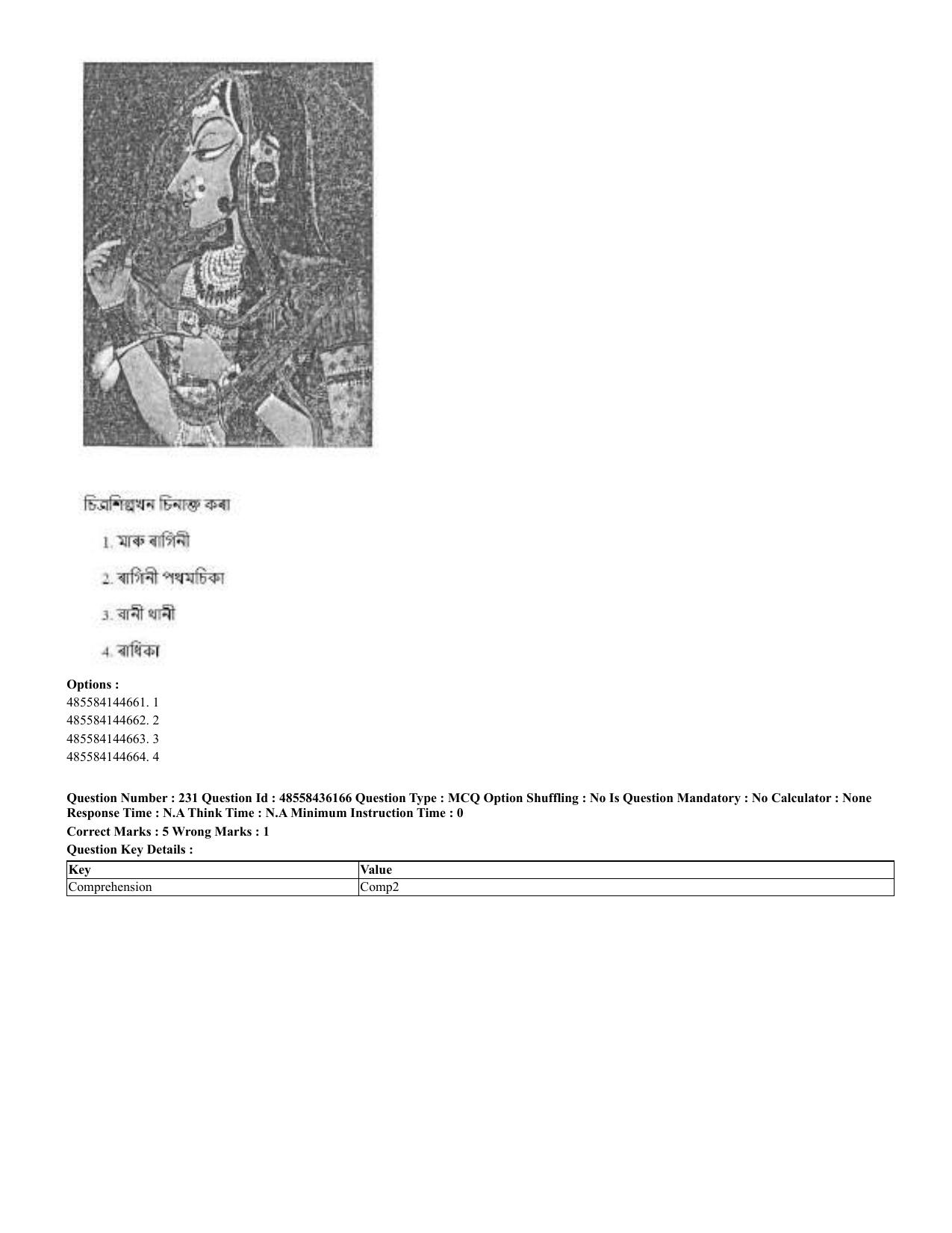 CUET 2023 Domestic Shift 2 Question Papers - 22 June 2023 - Page 628