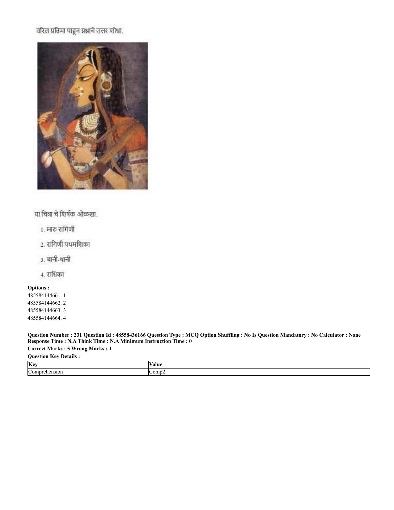 CUET 2023 Domestic Shift 2 Question Papers - 22 June 2023 - Page 633
