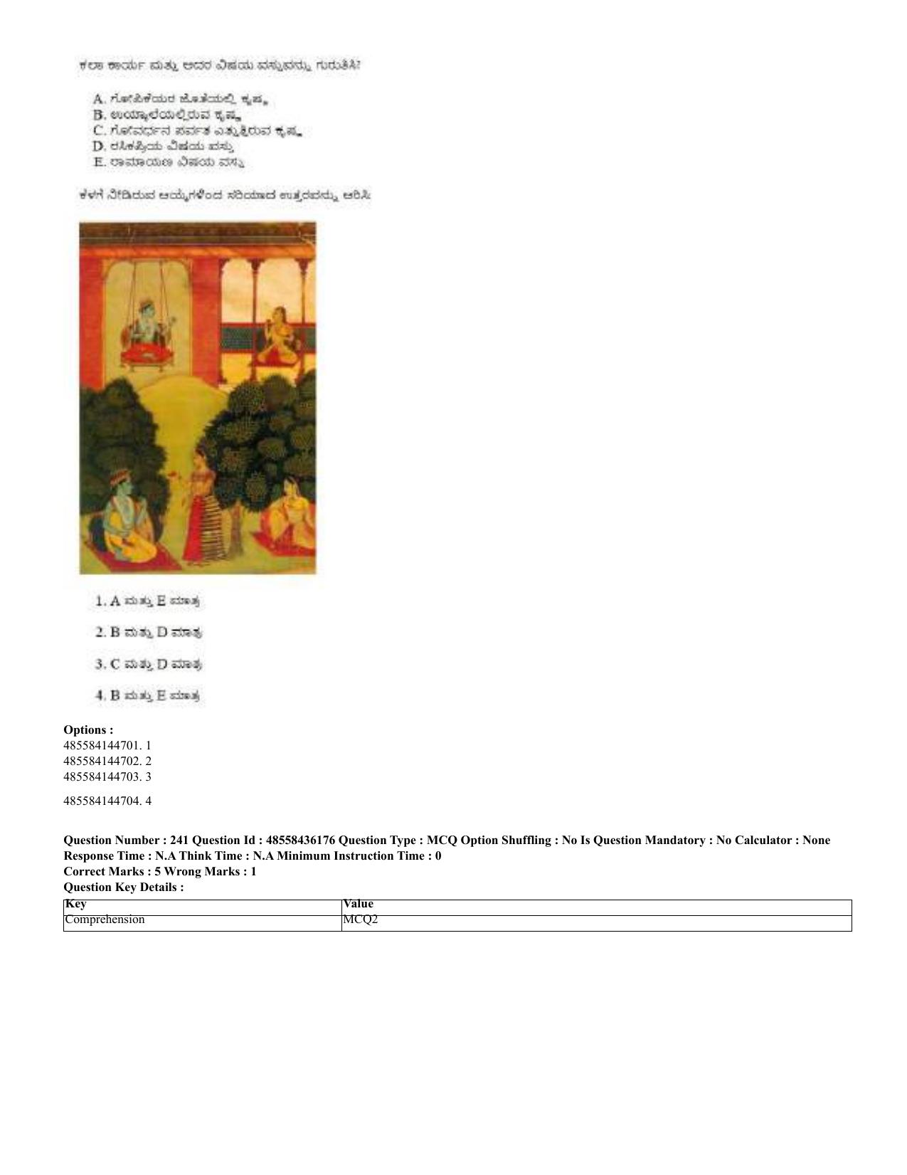 CUET 2023 Domestic Shift 2 Question Papers - 22 June 2023 - Page 724