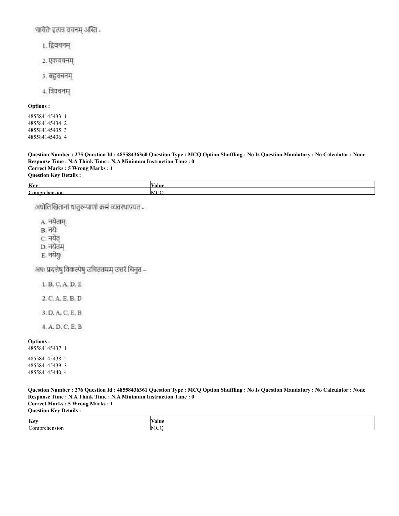 CUET 2023 Domestic Shift 2 Question Papers - 22 June 2023 - Page 809