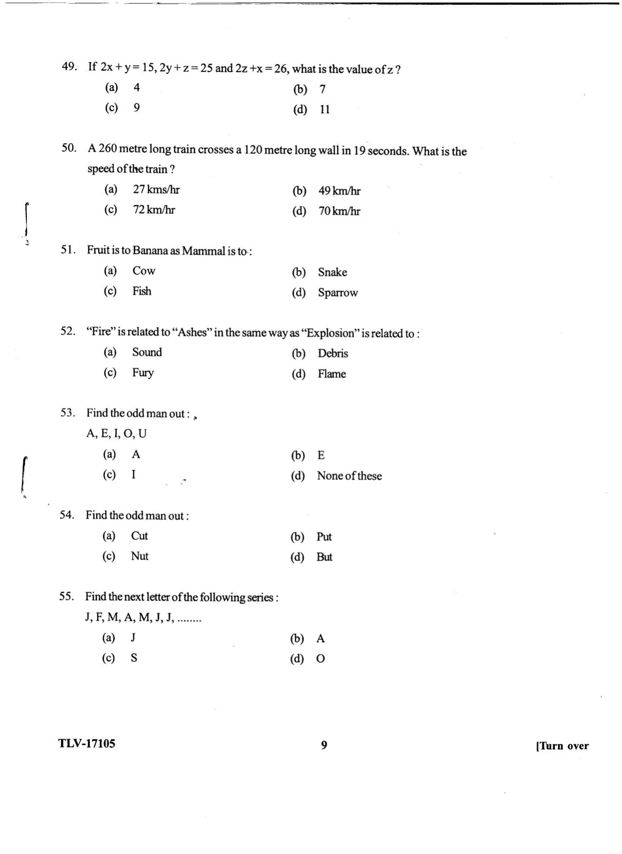 KUET 2024 M.A. Linguistics Question Paper - Page 74