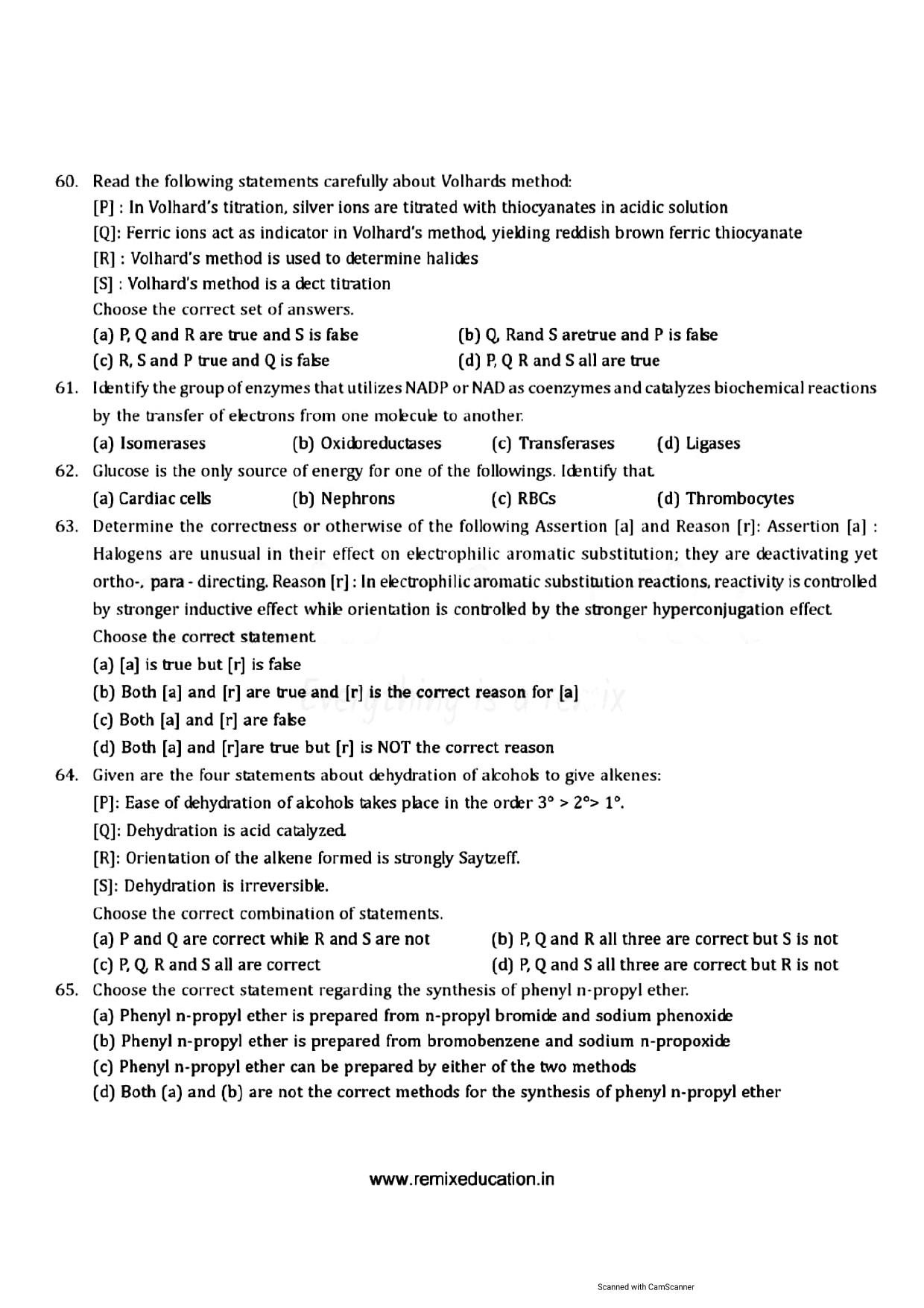GPAT 2012 Question Paper with Answer Key - Page 9