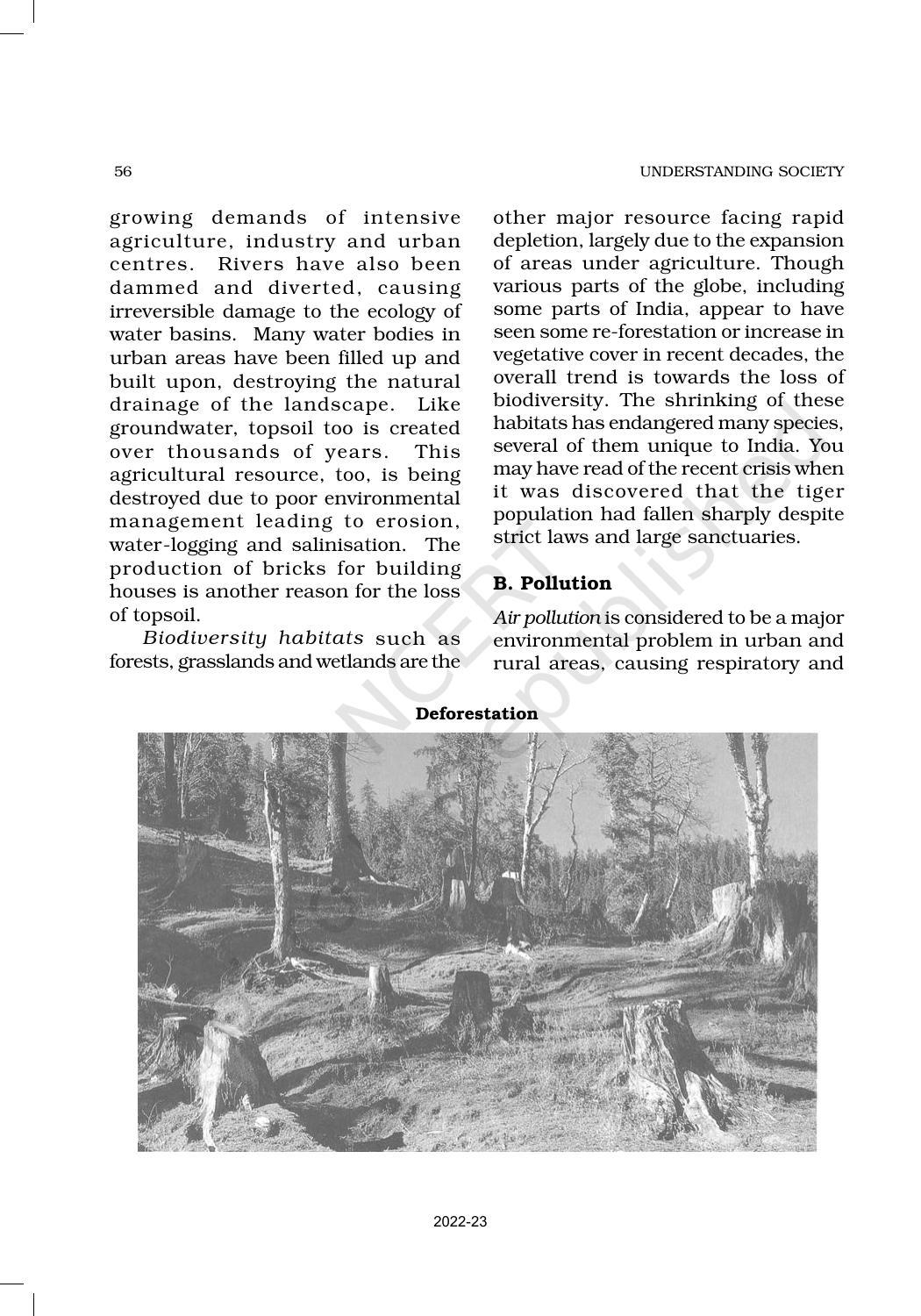 NCERT Book for Class 11 Sociology (Part-II) Chapter 3 Environment and Society - Page 7