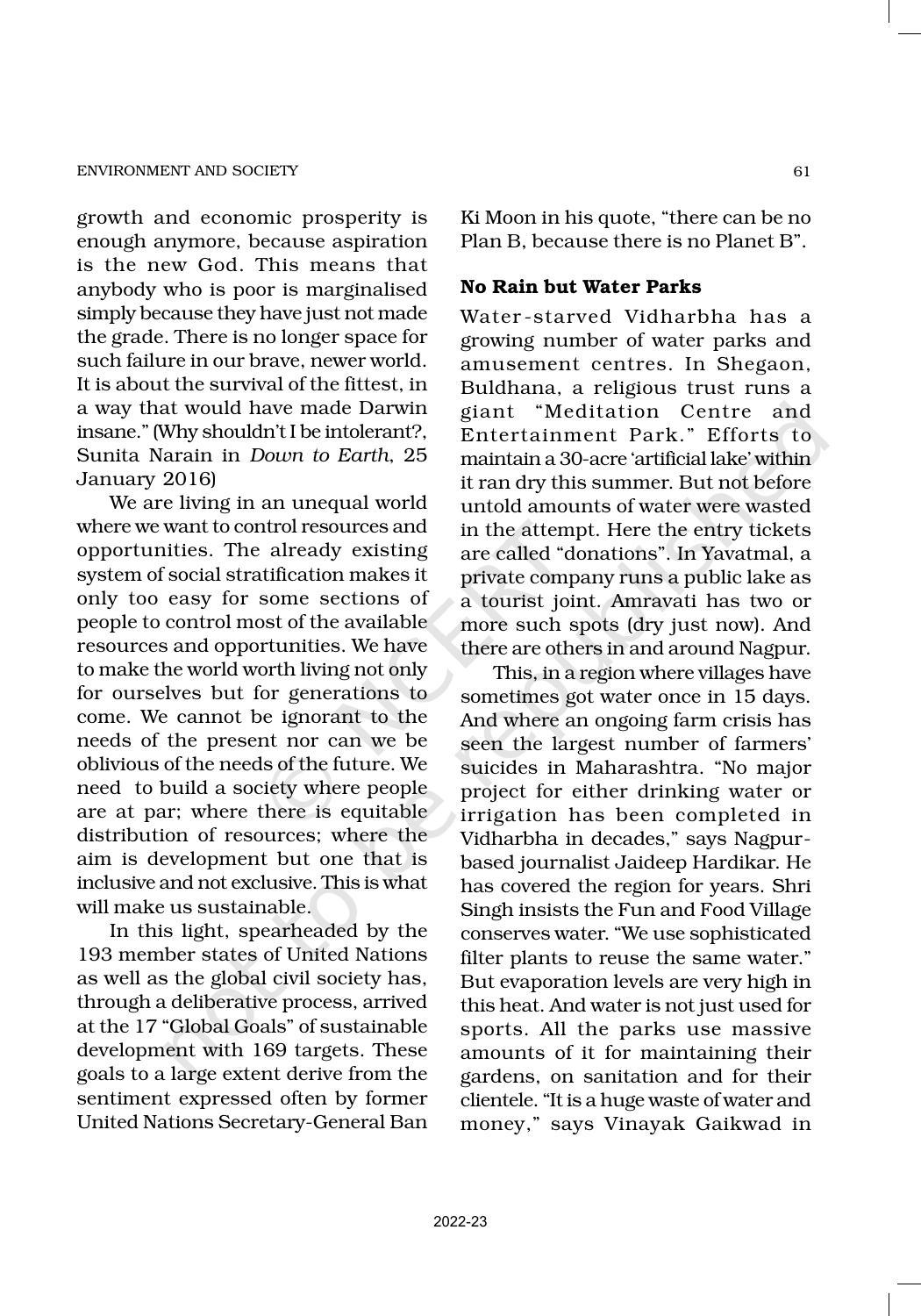 NCERT Book for Class 11 Sociology (Part-II) Chapter 3 Environment and Society - Page 12
