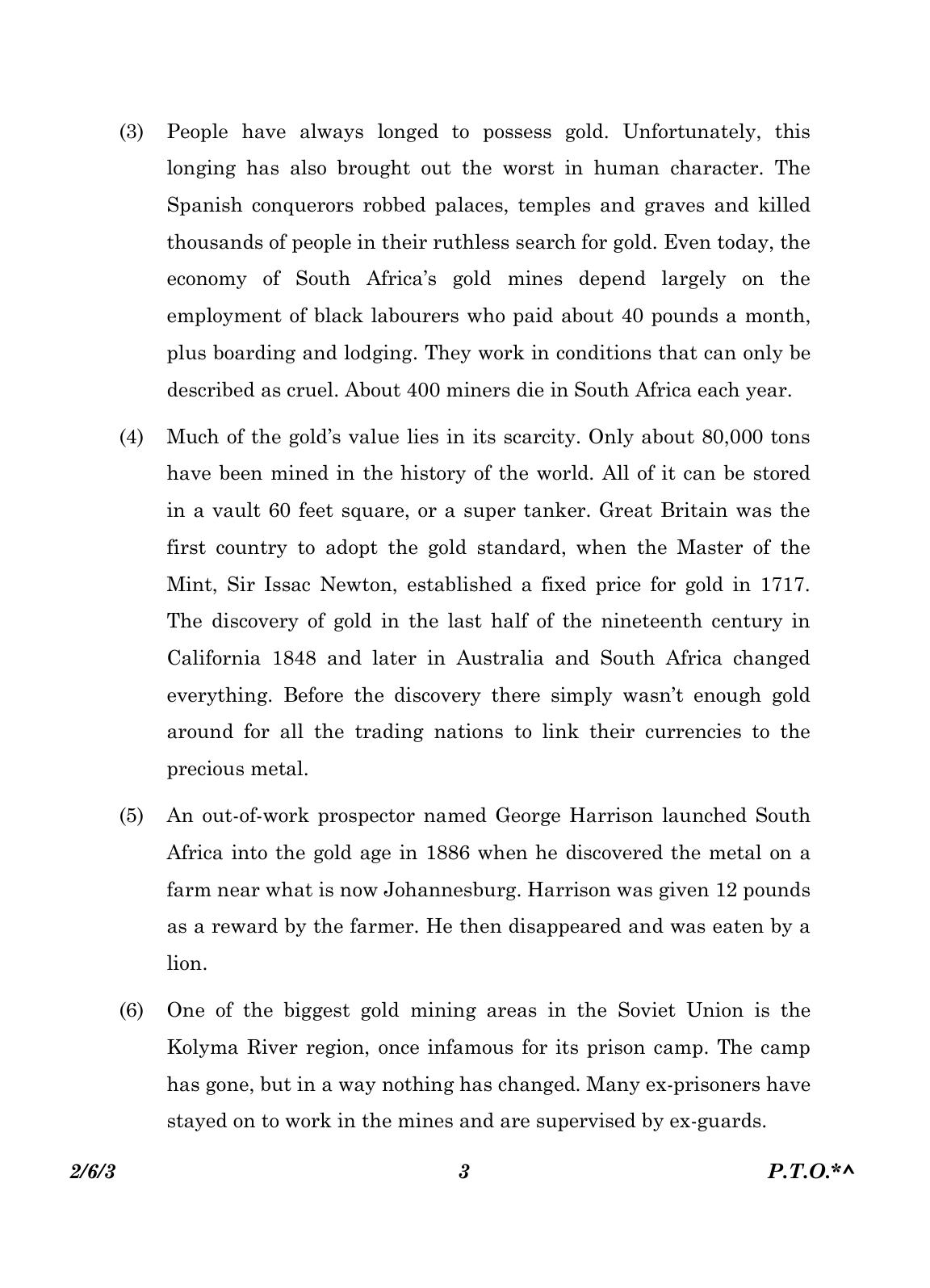 CBSE Class 10 2-6-3_English Language And Literature 2023 Question Paper - Page 3