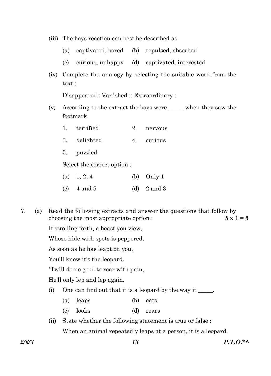 CBSE Class 10 2-6-3_English Language And Literature 2023 Question Paper - Page 13