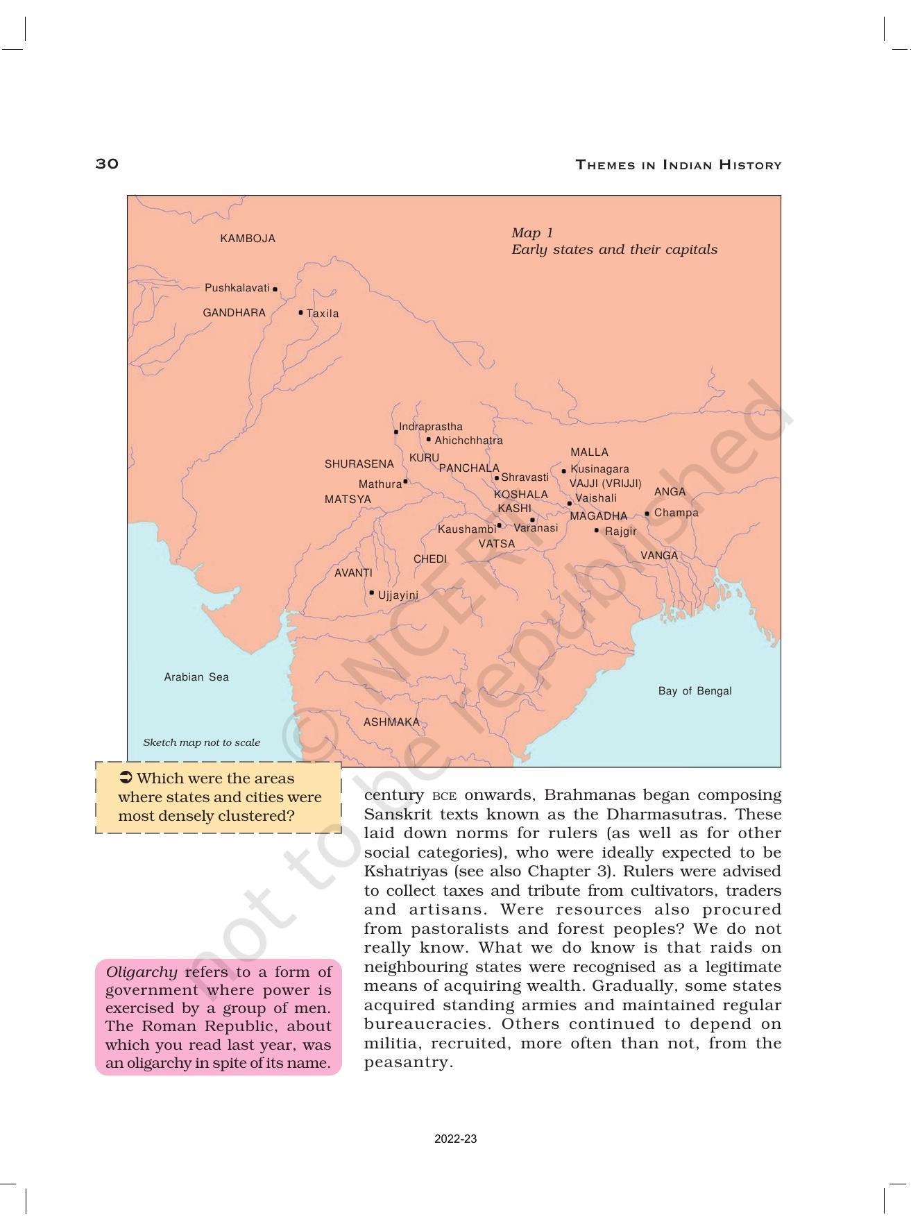 NCERT Book for Class 12 History (Part-1) Chapter 2 Kings, Farmers, and Towns - Page 3